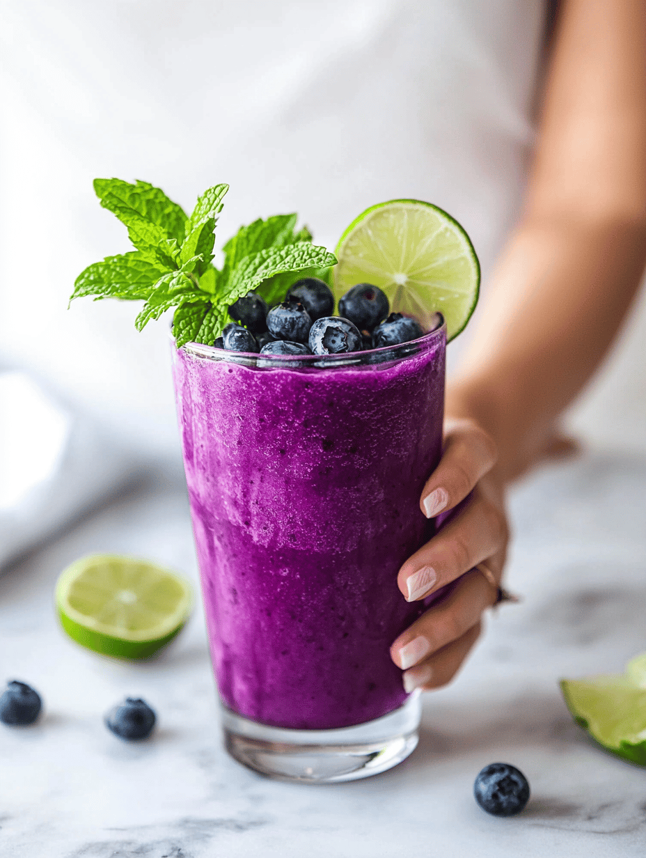 The Art of Blueberry Slushie: A Summer Chill with a Twist