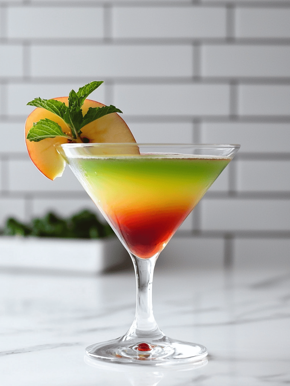 Enchanted Poison Apple Martini: A Spooky Sip for Halloween